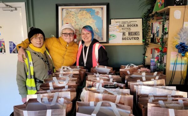 People feeding people through food donations